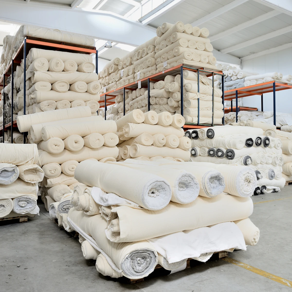 Fabric roll shipping coordinated by USL for textile freight