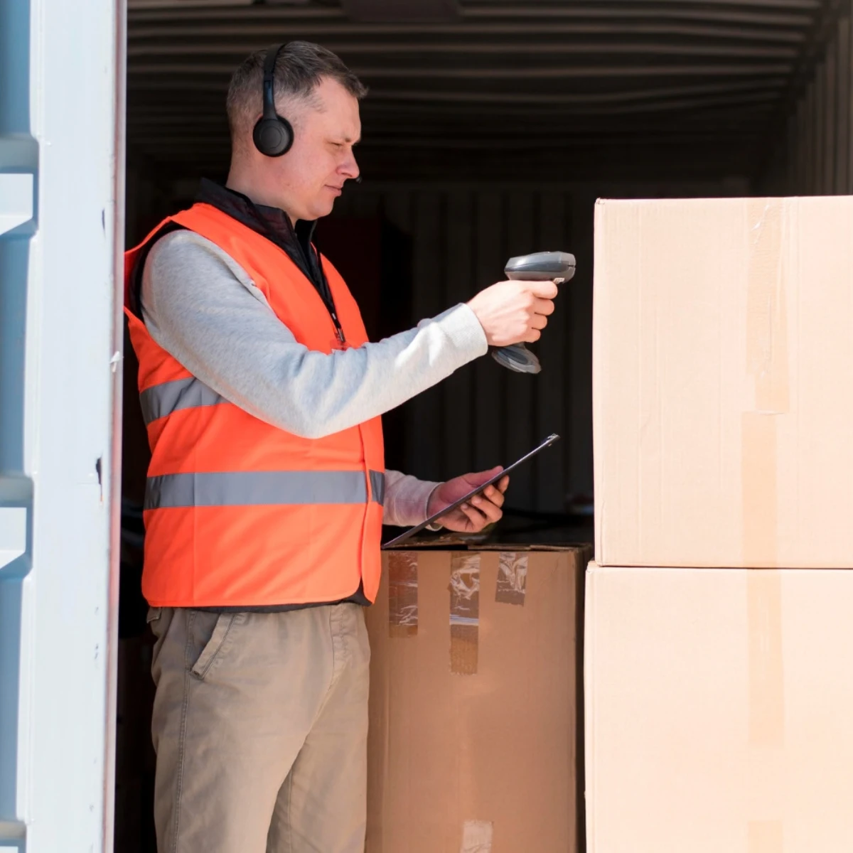 ESD-safe handling coordinated by USL for static-sensitive electronic components