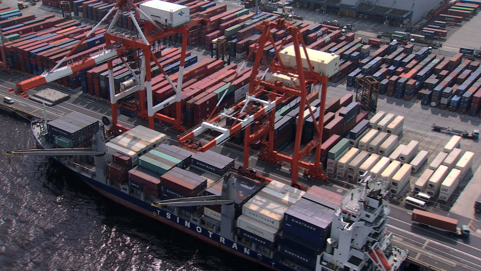 Multimodal transportation network operated by USL across ocean, air, rail and road